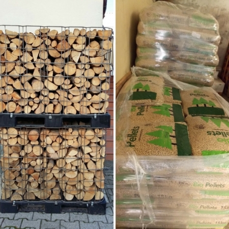 Legna da ardere a Parma e pellet austriaco