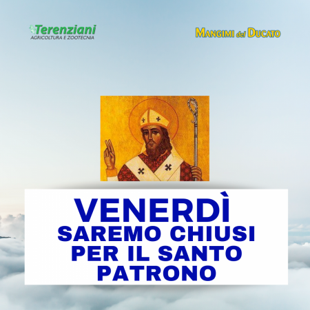 CHIUSURA SANTO PATRONO